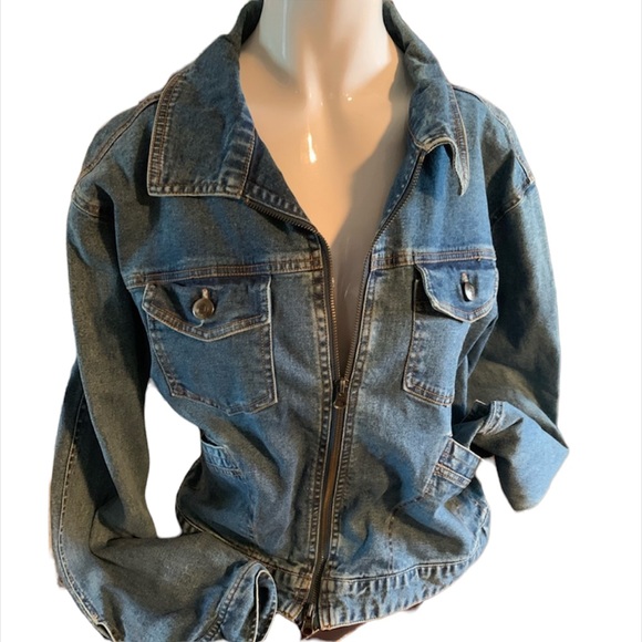 Dynomite Jackets & Blazers - Vintage  dynamite jean jacket  dynamite size small